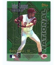 1996 Topps Inter-League Match-Up Barry Larkin / Albert Belle #ILM6 (no film)