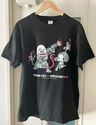 Capcom Resident Evil RE3 T-Shirt L Jill Nemesis Biohazard Video Game Tee