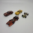 Vintage Johnny Lightning Hot Wheels Red Line DYNA Diecast 1967 69 Lot Of 4 Cars