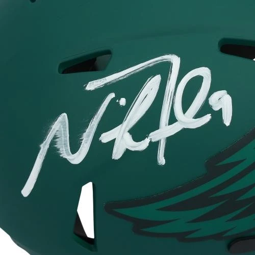 Nick Foles Philadelphia Eagles Autographed Riddell Rave Speed Mini Helmet - Image 2 of 3
