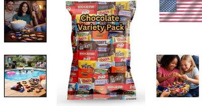 Assorted Chocolate Candy Mix - Individually Wrapped Chocolates - 2lb 2 Lb