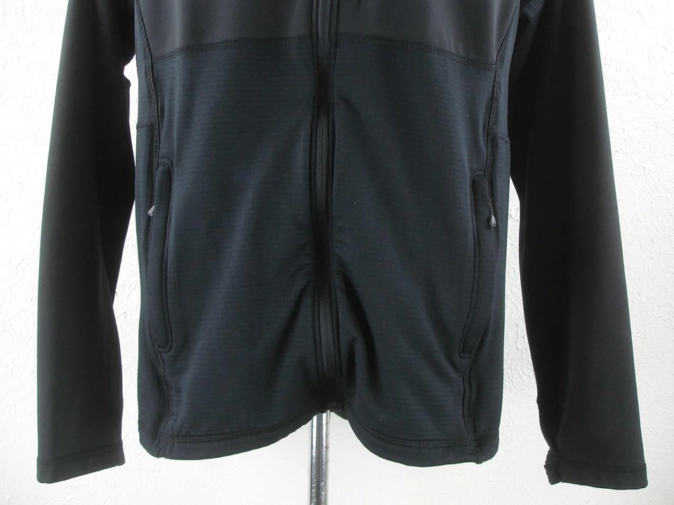 Men's XL Outdoor Research 271451 Vigor Grid Fleece Full-Zip Black Jacket Stretch - Image 4 of 4