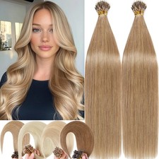 Nano Ring Hair Extensions Micro Loop Beads Link Tip Thick Real Remy Human Hair