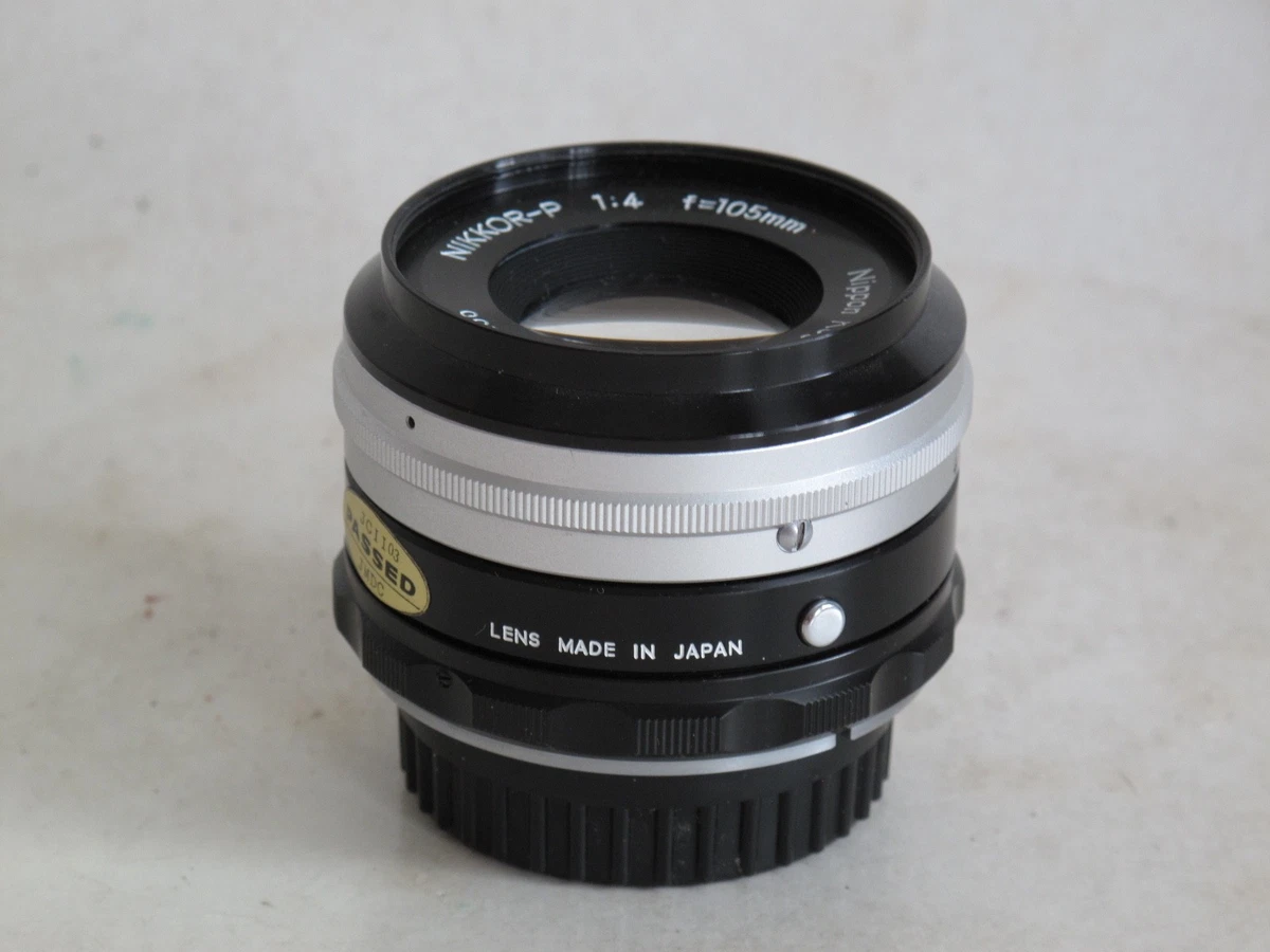 Nikon NIKKOR f/4 Camera Lenses 105mm Focal for sale | eBay