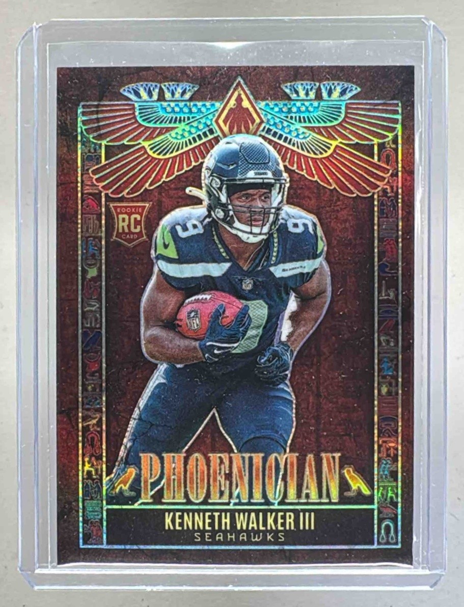 Kenneth Walker III 2022 Panini Phoenix #PH-14 Phoenician Rookie RC
