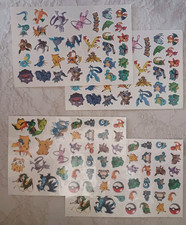 4 Sheets New Pokemon Temporary Tattoos for Kids 34 Each Sheet 136 TOTAL Pikachu