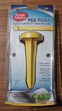 Simple Solution Pee Post Outdoor Dog Potty Training Aid Pheromone Yard Stake New