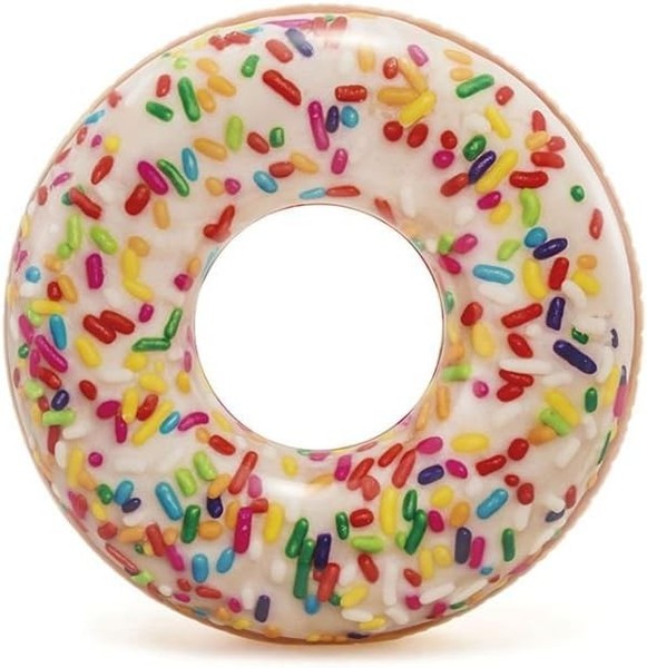 Intex 56263NP Luftmatratze Schwimmreifen Sprinkle Donut 99 X 25 Cm, 114 Cm-image