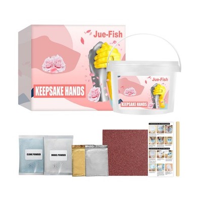 3D Hand Casting Kit für Paar Andenken Handform DIY Gips Statuenformung