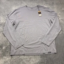 Nobull Shirt Mens XL Gray NEW Long Sleeve Tee Casual Gym Workout Athleisure