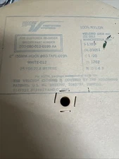 Velcro® Brand 2" Wide White Hook & Loop Set - SEW-ON - 1yd Length - Uncut- NEW