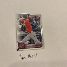 Bowman 2022 Shohei Ohtani Base Set #68 Los Angeles Angels Baseball Card
