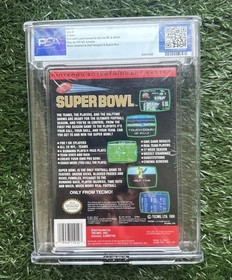 New NES Nintendo 1991 Tecmo Super Bowl NFL Football Factory Sealed PSA 9.2 A+