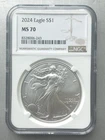 2024 1$ Silver Eagle - NGC MS 70