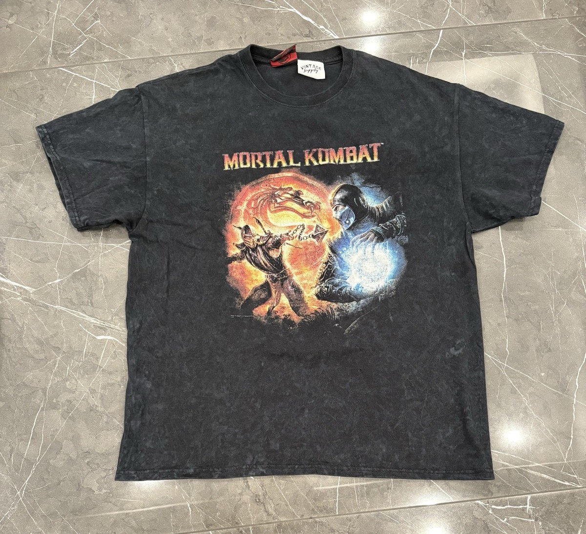 Vintage Supply Mortal Kombat Black Medium RARE