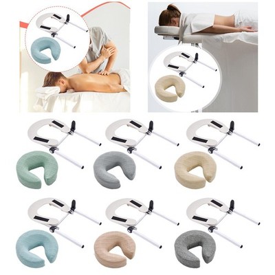Massageliege Face Down Kissen Bequeme Kopfstütze Schwammkissen für Zuhause