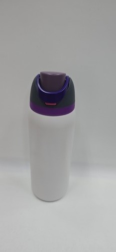 Owala Freesip Insulated Water Bottle Vacuum Jug with Straw 32oz White Purple
