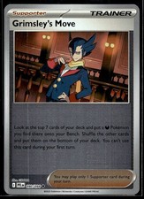 Grimsley's Move 090/094 Uncommon Phantasmal Flames Pokemon Reverse Holo NM 