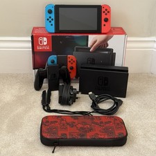 Nintendo Switch 32GB Neon Blue/Red Console - Boxed