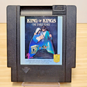 King of Kings The Early Years w/ Manual (Nintendo NES) 1991 - Used Tested