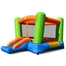 Kids Jumping Playhouse Inflatable Bounce House Indoor & Outdoor Without Blower