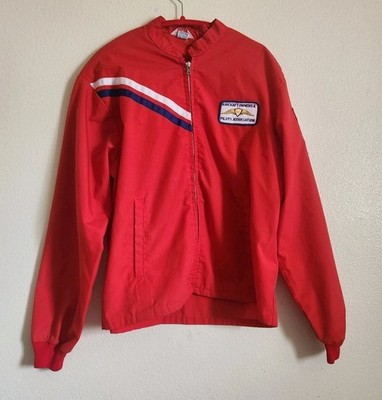 Vtg 70s Flight Apparel Ind Bomber Jacket L Aircraft Owners & Pilots Association