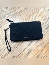 Black Vera Bradley RFID tech Wristlet