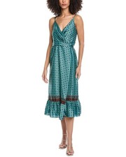 Sandro Woven Midi Dress Women's