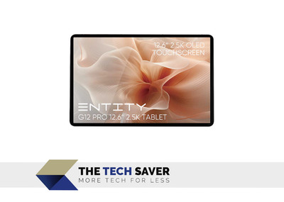 Entity G12 Pro Tablet 12,6'' AMOLED WQXGA Display MediaTek 8GB RAM 128GB eMCP Grau