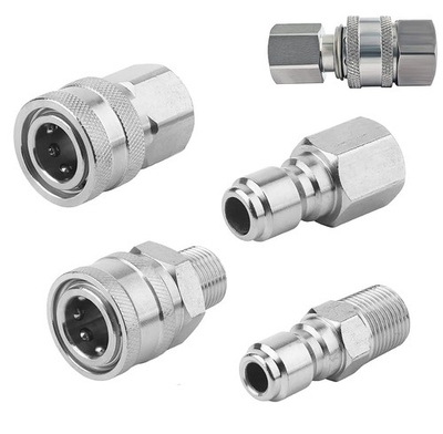 #ad 3 8 Quick Connect FittingsPressure Washer Quick Connect KitStainless Steel ... $22.06