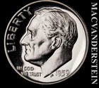 1959 Roosevelt Dime - Choice Gem Proof  Lustrous  No Reserve  #L3898