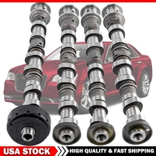 4X NEW Engine Cam Camshafts For JEEP DODGE CHRYSLER RAM 3.6L Pentastar 2011-2018
