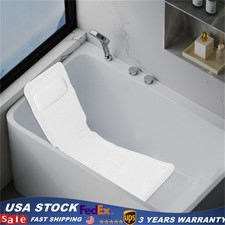 Full Body Bath Pillow Mat Spa Bathtub Pillow Back Neck Support Cushion Comfort
