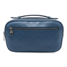 Louis Vuitton Damier Infini Umbrella Body Bag Shoulder 2WAY Leather Used