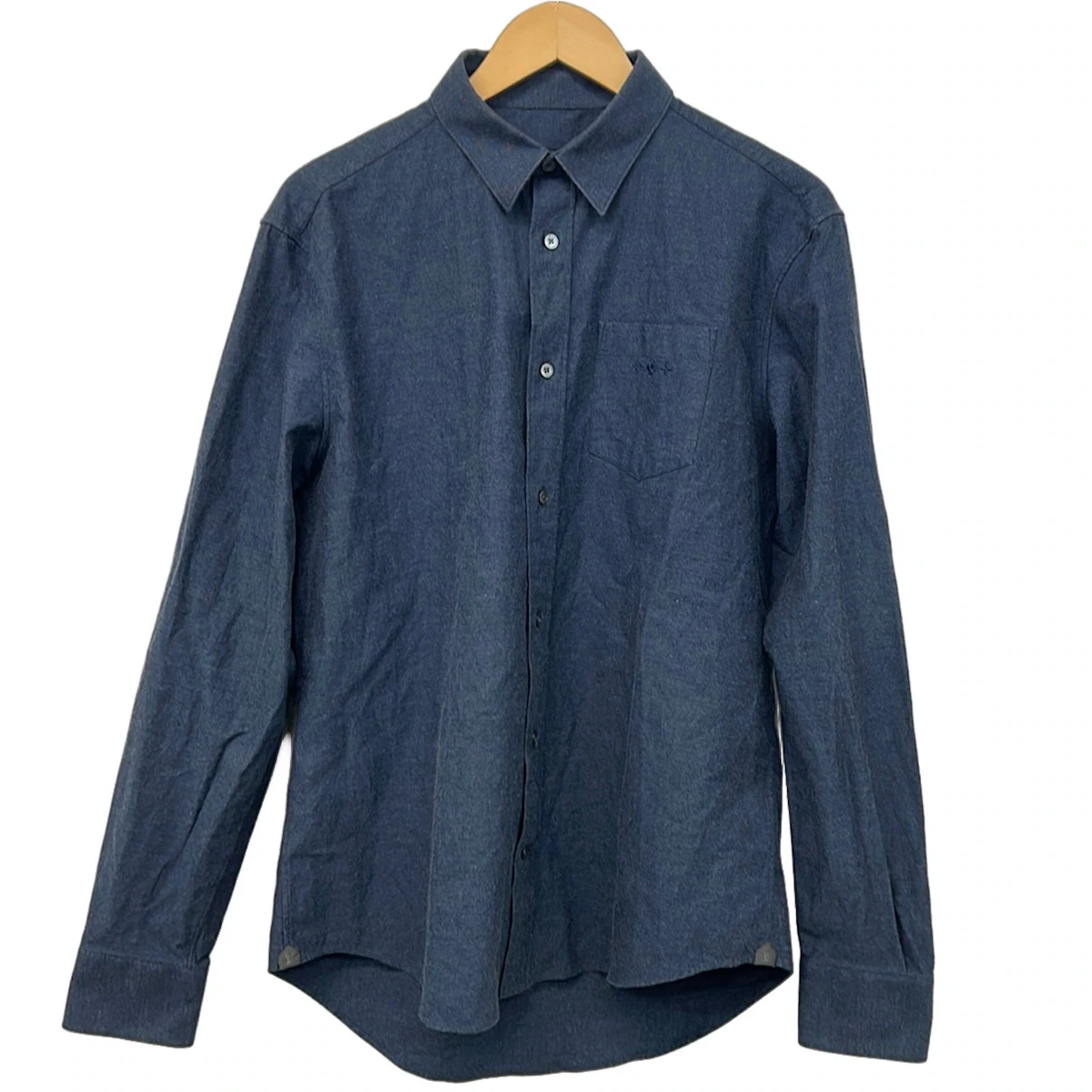 LOUIS VUITTON 長袖シャツ ネイビー Size　42/ 16/1/2 Louis Vuitton Long Sleeve Shirts for Men for sale | eBay
