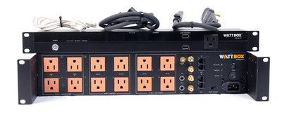 WattBox WB-600-SVCE-12 Rack IP Controllable OVRC Power Conditioner u55 ...