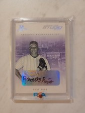 2005 Donruss Studio - Tony Pena #18 Autographs (AU) 91/100 Diamondbacks