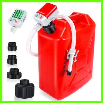 Fuel Transfer Pump with Auto-Stop Sensor-30s Alert Beep,3.2GPM,Overfill Prote...