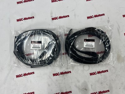 OEM RUNCHANNEL,FR DOOR WINDOW GLASS R＆L SET Genuine MITSUBISHI Pajero Evolution