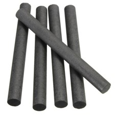 5 hochdichte Graphitelektroden, Zylinder-Rohr, Graphit Stab, 20x 300 mm, US made