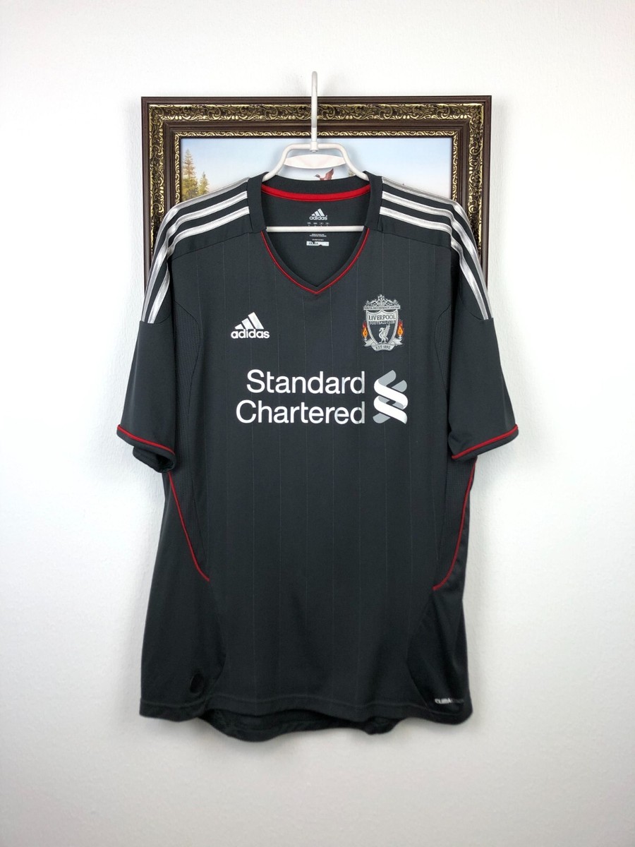 Liverpool Away football shirt 2011 Soccer Adidas Jersey Mens