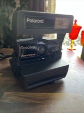 Polaroid One Step Close Up Flash 600 Instant Film Camera Auto Focus Model Works