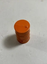 Vintage 1950s Marx Alaska Playset Arctic Explorer Orange Oil Drum Barrel 