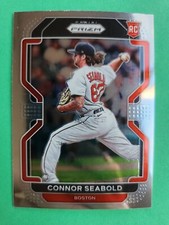 2022 Panini Prizm Base #86 Connor Seabold - Boston Red Sox