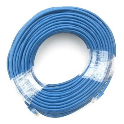 Cat 6 Network Ethernet Cable Blue 200FT Audio Video Ethernet Network