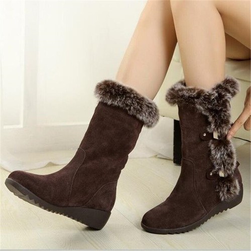 Winter Boots Casual Warm Fur 