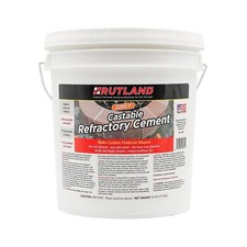 Rutland Castable Refractory Cement, High Temp Fireplace  Woodstove Fire Ceme...
