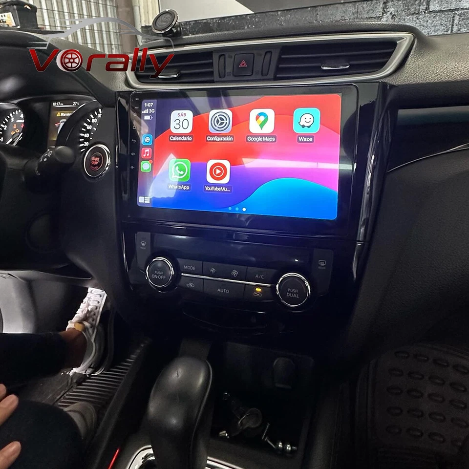 For 2014-2019 Nissan X-Trail 10" Android 13 Carplay Car Stereo Radio GPS WIFI - Image 4 of 4