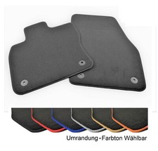 Tappetini Adatto A per Skoda Superb 3 Premium Velluto Antracite Rand Scelta 2tlg