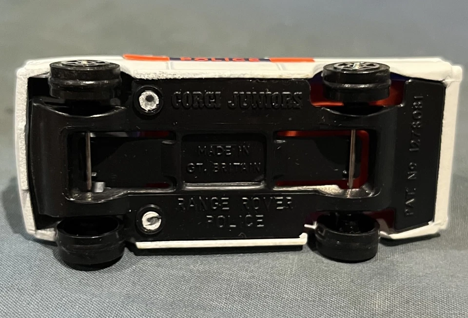 Corgi Juniors Range Rover Police Car SUV Very Clean Original - Image 3 of 3